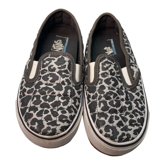 Vans Slip- er 2 Slip-on Comfort Shoes "Snow Leopard" Size Youth 3 - Picture 10 of 15